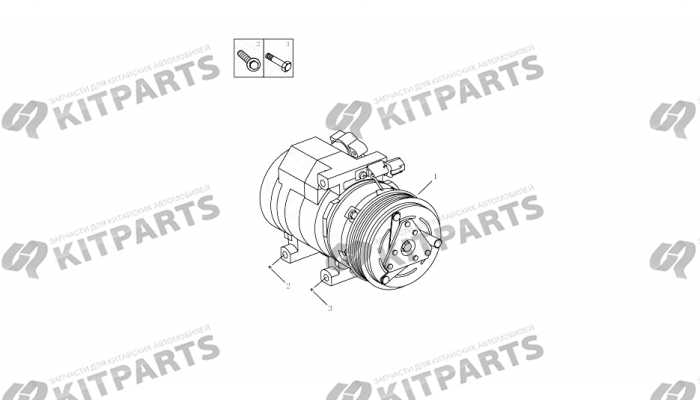 A/C COMPRESSOR# Geely Emgrand X7